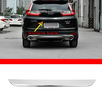 1 шт. ABS яркая светящаяся накладка для отделки багажника задняя маркировочная полоса для Honda CR-V 2017 2018 2019 Автомобильные аксессуары