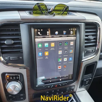 128 ГБ автомобильный Android IPS экран для Dodge RAM 1500 2011-2017 Tesla Радио Мультимедиа стерео видеоплеер GPS Navi головное устройство Carplay