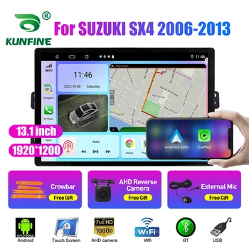 13,1-дюймовое автомобильное радио для SUZUKI SX4 2006-2013 Автомобильный DVD GPS навигация Стерео Carplay 2 Din Центральный мультимедийный Android Auto