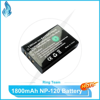 1800 мАч NP-120 FNP120 NP120 Аккумулятор для камеры Fujifilm FinePix F10 F11 Zoom M603 MX4 603 2200 мАч Li-iom Bateria Celular