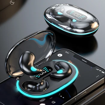 2023 Беспроводные наушники Bluetooth Гарнитура Водонепроницаемые наушники Мини наушник Tws Стереонаушники для телефона Xiaomi Iphone