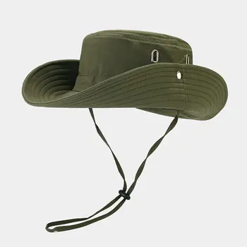 2023 Весенняя Хлопковая Однотонная Панама, Рыбацкая шляпа, Солнцезащитная кепка для путешествий на открытом воздухе для мужчин и женщин