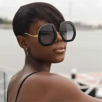 2023 Солнцезащитные очки большого размера для женщин, роскошные солнцезащитные очки с блестящими бриллиантами, Хрустальные Мужские очки UV400, Очки для хипстеров, необходимые