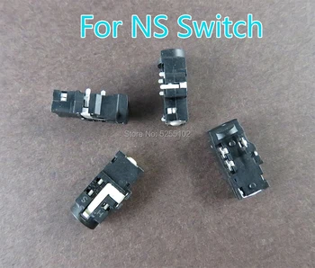 20шт Высококачественный разъем для наушников Интерфейс Гарнитура Разъем для наушников штекерная часть для сменной консоли Nintendo Switch NS