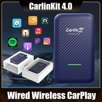 2In1Upgrade Carlinkit 4.0 Проводной и Беспроводной Адаптер CarPlay Android Auto Dongle Активатор Автомобильного Мультимедийного Плеера Для Audi Proshe