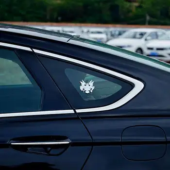 4X 3D Значок Наклейка на Автомобильное Боковое окно Багажника Наклейка