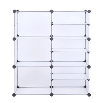 9-кубовый блок для хранения \ Блокирующий органайзер с разделителем \ Модульный шкафчик\  Книжный шкаф для гардеробной спальни