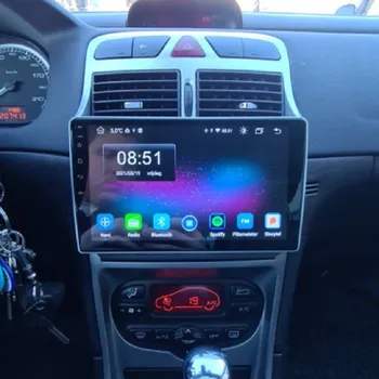 Android 11 6 + 128 ГБ для Peugeot 307 SW 2002 2003 2004 - 2013 IPS HD экран Радио Автомобильный мультимедийный плеер GPS Навигация Аудио Видео