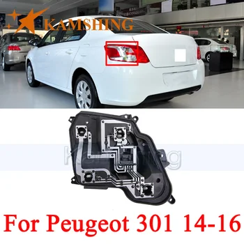 CAPQX Для Dongfeng Peugeot 301 2014-2016 печатная плата заднего фонаря задний тормозной фонарь рулевого управления базовая розетка заднего фонаря без лампы накаливания