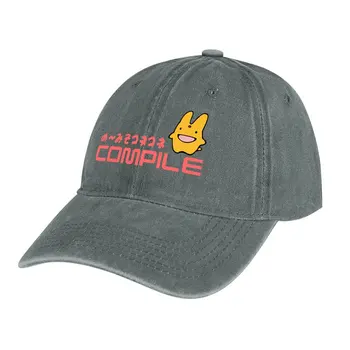 Compile (コンパイル) Ковбойская шляпа с логотипом Carbuncle Kun, бейсболка, летние шляпы, модные пляжные военные тактические кепки, шляпы для женщин и мужчин