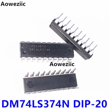 DM74LS374N DIP-20 с прозрачной защелкой в виде восьмерки D-типа с тремя состояниями и краевым спусковым крючком.