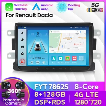 MEKEDE 8 ГБ 128 ГБ 2 Din Android 8 ДЮЙМОВ Автомобильный Радиоприемник Для Dacia Sandero Duster Renault Captur Lada Xray 2 Logan 2 GPS Навигация WIFI