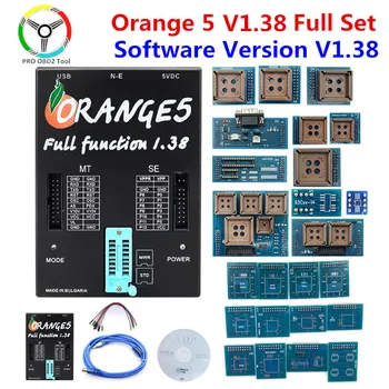 OEM Программатор Orange 5 версии V1.38 Программатор Orange5 с полным адаптером программного обеспечения новейшей версии Orange 5 V138