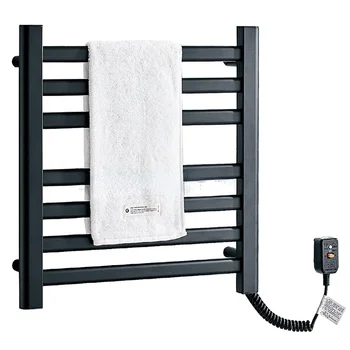 Toallero eléctrico con calentador para baño, calentador de toallas inteligente de acero inoxidable, impermeable, esterilizadorCD