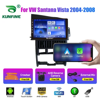 Автомагнитола для VW Santana Vista 2Din Android Восьмиядерный автомобильный стерео DVD GPS Навигационный плеер Мультимедиа Android Auto Carplay
