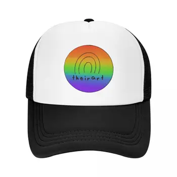 Бейсболка с логотипом rainbow theirart, милая |-F-| Мужская шляпа, роскошная женская