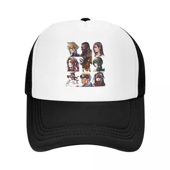 Бейсболка с персонажем Final fantasy, кепки в стиле вестерн, аниме, шляпа от солнца, мужская бейсболка, женская