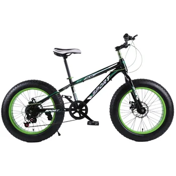 Велосипед 20 дюймов, пляжный и снежный велосипед, расширенные шины, дисковый тормоз, горный велосипед, велосипед с переменной скоростью вращения