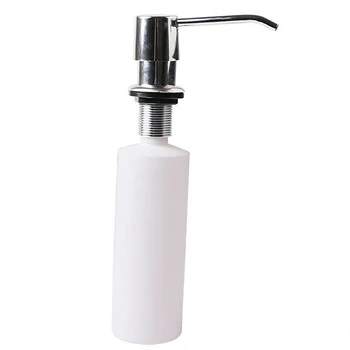 Встроенный дозатор мыла для раковины или лосьона, насос для столешницы из нержавеющей стали, дозатор мыла для мытья посуды, лосьона для рук с