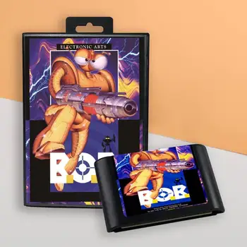 для B.O.B. US cover 16-битный игровой картридж в стиле ретро для игровых консолей Sega Genesis Megadrive