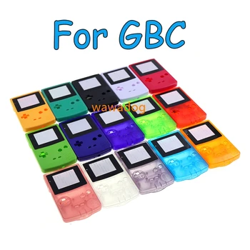 Для Gameboy Color Классический чехол для игровой консоли Для корпуса GBC, чехол с кнопками, пластиковый чехол для игровой консоли