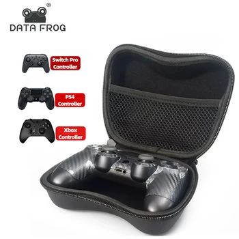 Дорожный чехол DATA FROG для беспроводного контроллера PS4 Жесткий чехол EVA для PS5, сумка для переноски xbox 360 / Xbox One / Switch Pro
