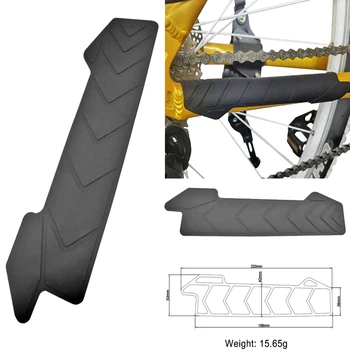 Защита рамы дорожного велосипеда от царапин, Защитная наклейка для цепи