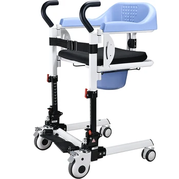 многофункциональная машина для ухода за парализованными, прикованными к постели пожилыми людьми, устройство для переноса складываемого и регулируемого туалета и душа для инвалидов