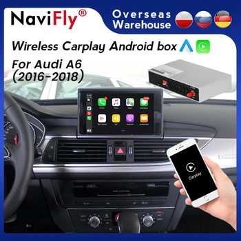 Модуль беспроводной активации Apple CarPlay для AUDI A6 2009-2018 MMI 3G для телефонов IOS и Android