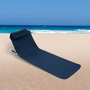 Напольный стул со спинкой, пляжное складное сиденье на подушке для спортивных мероприятий