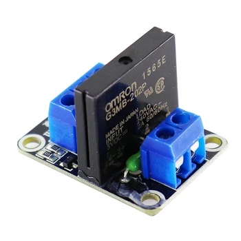 Низкоуровневый твердотельный релейный модуль 5V 1 Channel, выход 250V 2A с резистивным предохранителем для arduino DIY Kit
