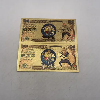 новое поступление 2-Х популярных аниме SAMURAI8 золотая банкнота ЗОЛОТАЯ подарочная карта АНИМЕ