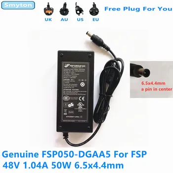 Оригинальный FSP FSP050-DGAA5 50 Вт 48 В 1.04A Источник Питания Адаптер Переменного Тока Зарядное Устройство Для Видеомагнитофона NVR Мониторинг POE Адаптер