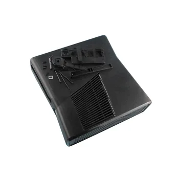 Пластиковая оболочка чехол для домашней консоли для XBOX 360 slim ремонт игровой консоли замена черный