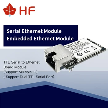 Порт сетевого сервера HF Eport-E20 FreeRTOS TTL Serial to Ethernet Встроенный модуль DHCP 3.3V TCP IP Telnet Сертифицирован CE