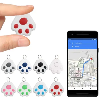 Портативный мини-локатор отслеживания домашних животных для кошек и собак Bluetooth 5.0 Скрытое устройство отслеживания GPS с защитой от потери для детей, инструменты для поиска мобильных ключей