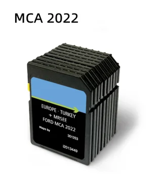 Последняя навигационная карта SD-карты MCA 2022, подходящая для автомобиля FORD Версия карты спутниковой навигации GPS