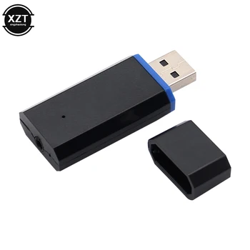 Приемник Bluetooth 5.3 + EDR аудиоадаптер для телевизора, ПК, наушников 3,5 мм разъем AUX USB, стереомузыкальный беспроводной адаптер Plug and Play