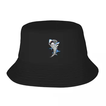 Пуловер с акульим торнадо, шляпа рыбака для взрослых, шляпы-бобы, Мужские Женские кепки, шляпа рыбака для девочек, шляпа для мальчиков
