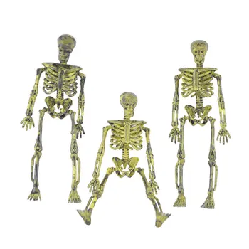 Реквизит для дома ужасов на Хэллоуин, Мини-трехмерный скелет, украшение для скелета, Секретная комната, розыгрыш, реквизит для модели розыгрыша