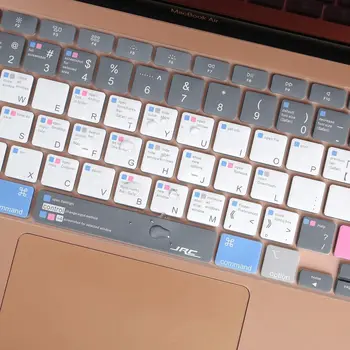 Силиконовый чехол для клавиатуры MAC OS для MacBook Air 13 с чипом Apple M1 (номер модели: A2337, новинка 2020 года), макет США