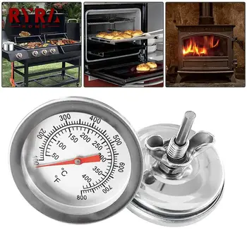 Термометр для барбекю для приготовления пищи, Термометр для барбекю из нержавеющей стали, кухонные принадлежности для барбекю, походная печь