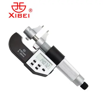 Цифровой микрометр XIBEI 5-30 мм 25-50 мм IP54 Внутренний Микрометр 0,001 мм Дюйм/мм Электронный Штангенциркуль Для Точного Измерения